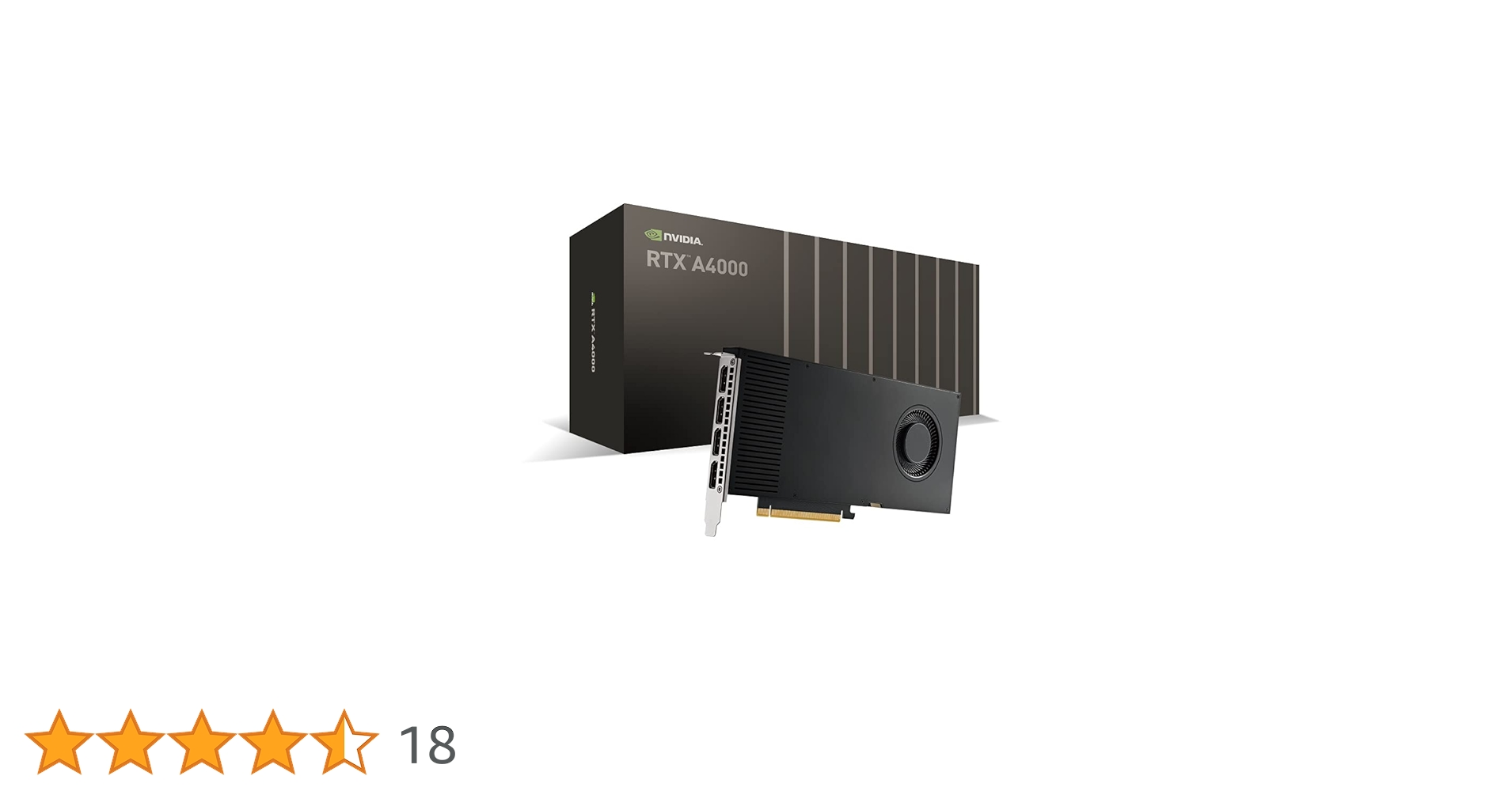 Amazon | ELSA エルザ NVIDIA RTX A4000 Ampere グラフィック
